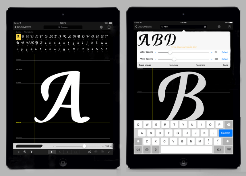 iFontMaker, herramienta para crear tipografías personalizadas