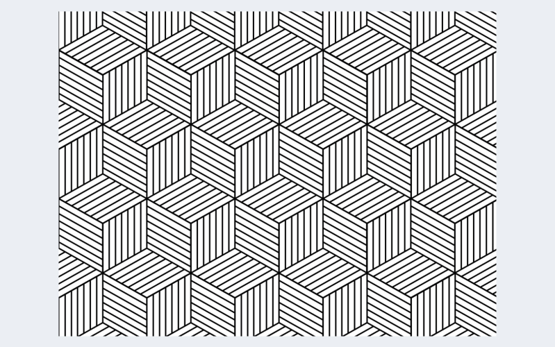 patron-geometrico-hexagonal-gratis